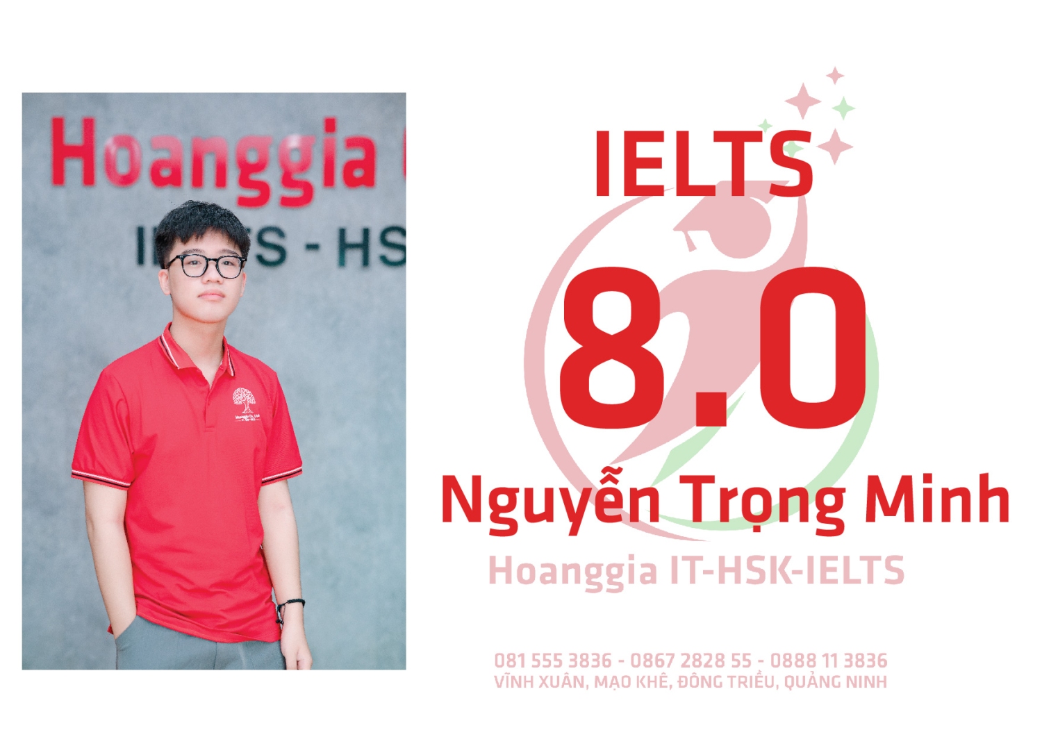 Trải qua hành trình gian nan với những cố gắng, nỗ lực không ngừng nghỉ, bạn đã đạt được những dấu son rực rỡ trên con đường học tập của mình: 8.0 IELTS với điểm Writing 8.5 ấn tượng. Trải qua hành trình gian nan với những cố gắng, nỗ lực không ngừng nghỉ, bạn đã đạt được những dấu son rực rỡ trên con đường học tập của mình: 8.0 IELTS với điểm Writing 8.5 ấn tượng.